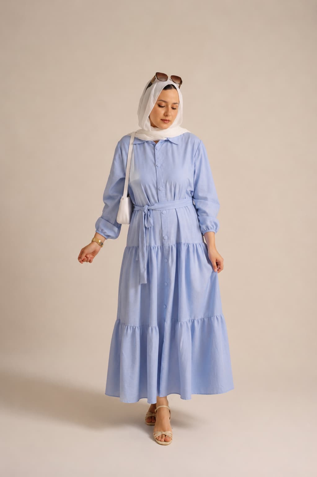 Elline Dress - baby blue