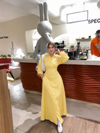 Allia Dress - Butter Yellow