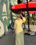 Allia Dress - Butter Yellow