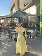 Allia Dress - Butter Yellow