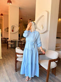 Elline Dress - baby blue