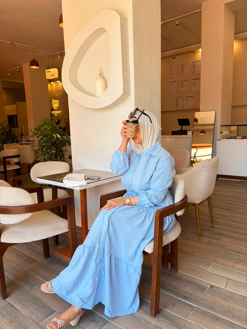 Elline Dress - baby blue
