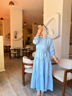 Elline Dress - baby blue